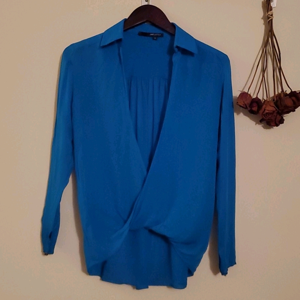 JAYGODFREY Silk Top - Picture 1 of 9